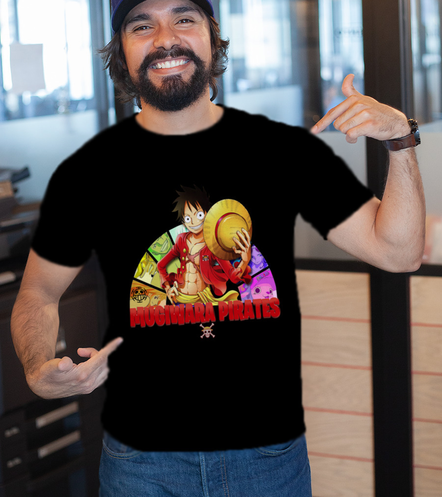 Monkey D Luffy Mugiwara Pirates T-Shirt