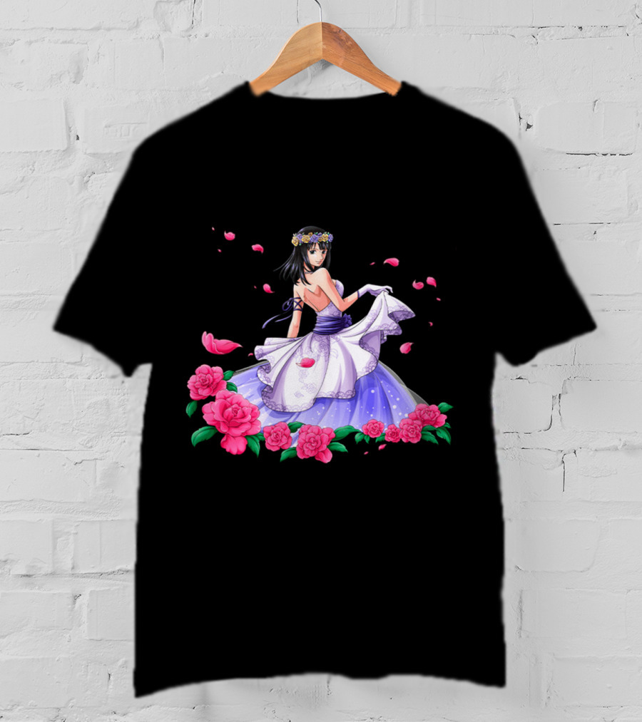 Nico Robin Floral Gown Scene One Piece T-Shirt