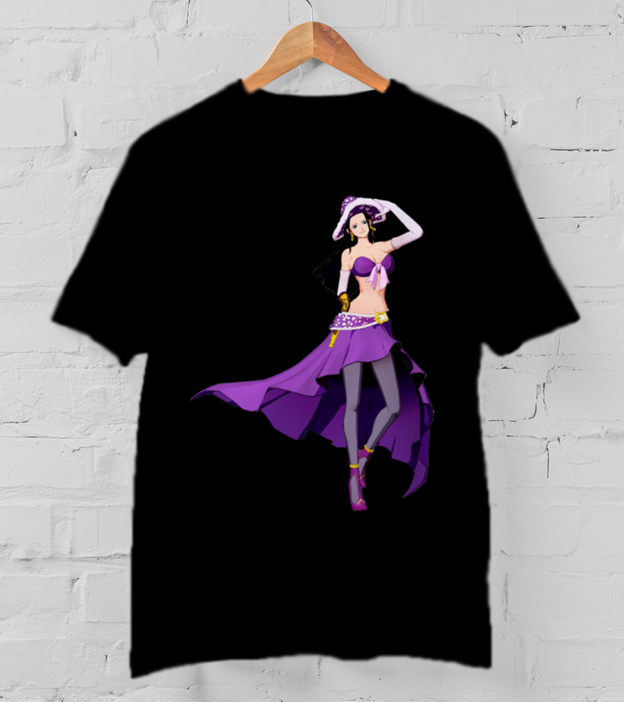 Nico Robin Purple Dress Halloween Costume T-Shirt