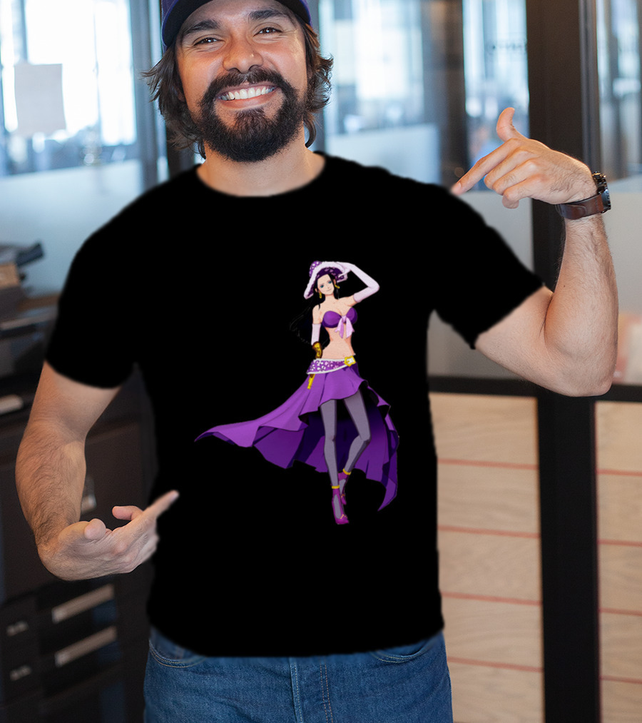 Nico Robin Purple Dress Halloween Costume T-Shirt