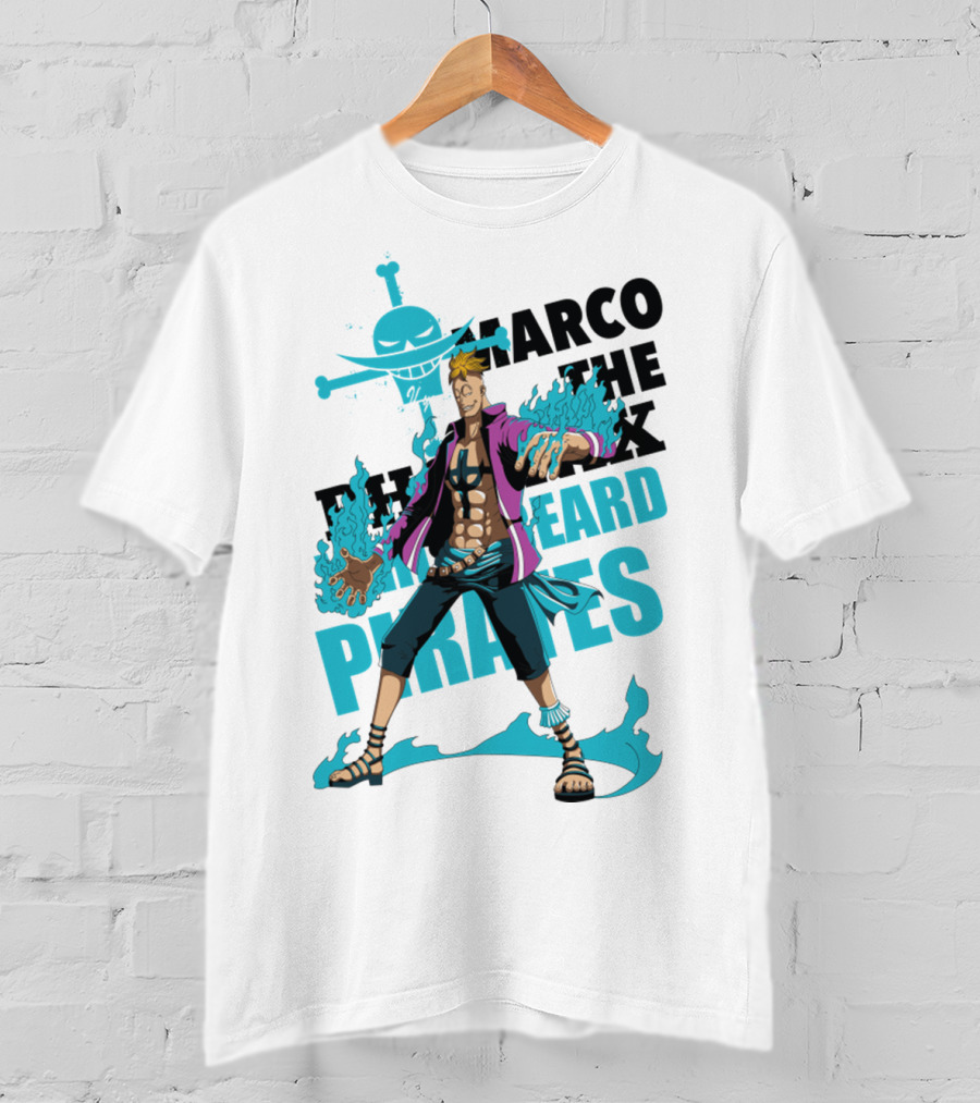 Marco The Phoenix Whitebeard Pirates One Piece T-Shirt
