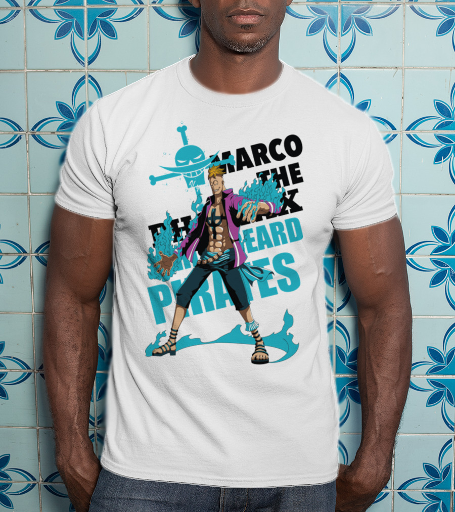 Marco The Phoenix Whitebeard Pirates One Piece T-Shirt