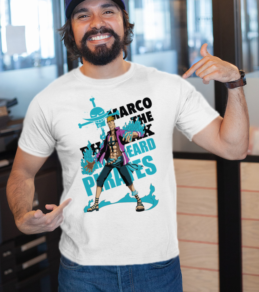 Marco The Phoenix Whitebeard Pirates One Piece T-Shirt
