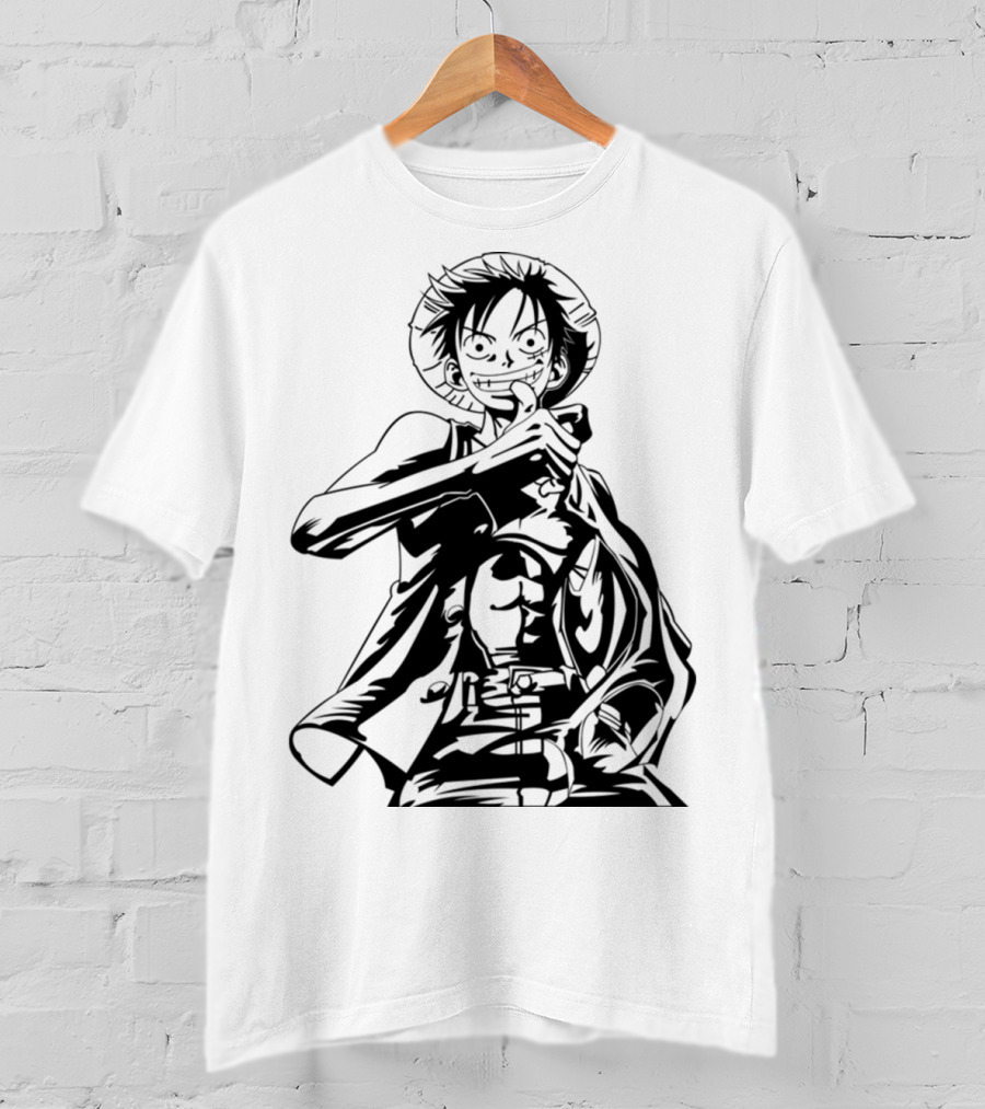 Monkey D. Luffy One Piece Anime Manga Pirate Adventures Fan T-Shirt