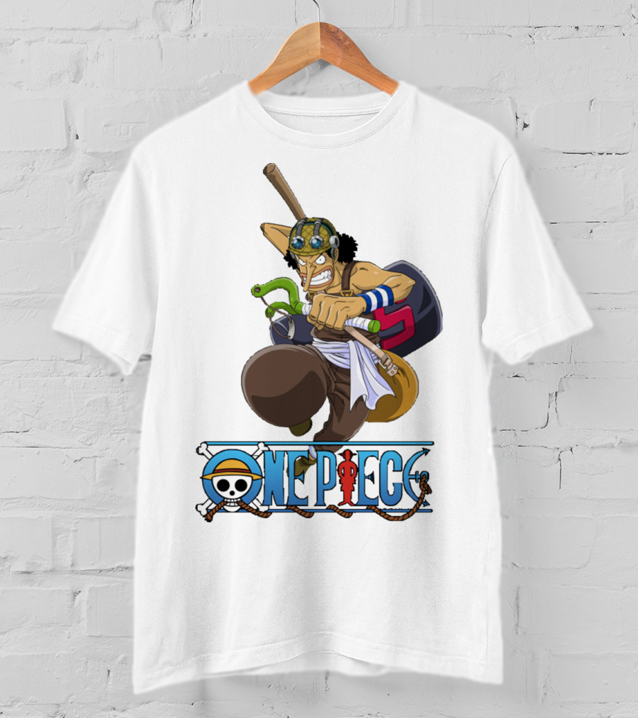 One Piece Usopp Straw Hat Pirate Character T-Shirt