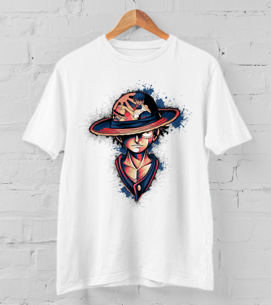 ONE PIECE Luffy The Captain FanArt Iconic Hat T-Shirt