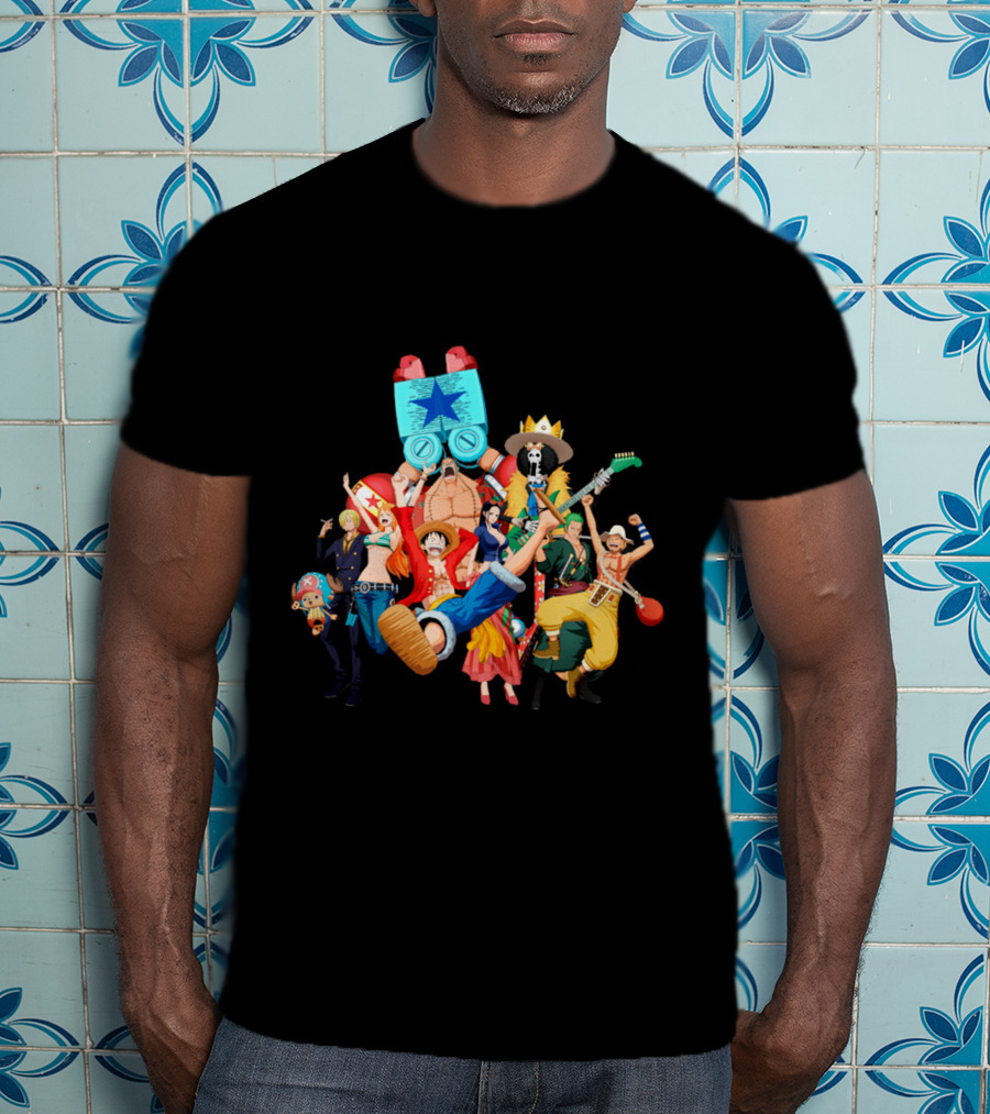 Straw Hat Crew From One Piece Adventure T-Shirt
