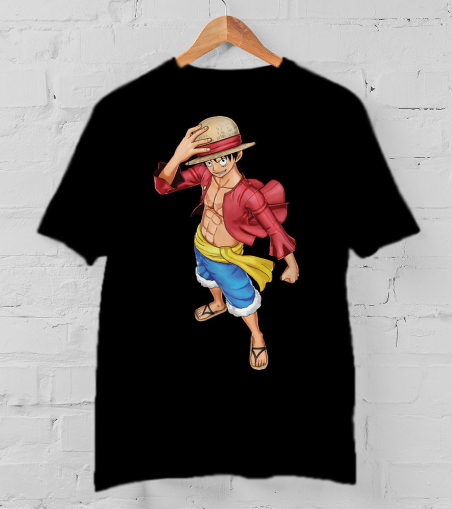 One Piece World Seeker Monkey D. Luffy Adventure T-Shirt