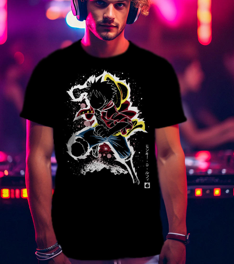 Monkey D. Luffy Straw Hat Splash T-Shirt