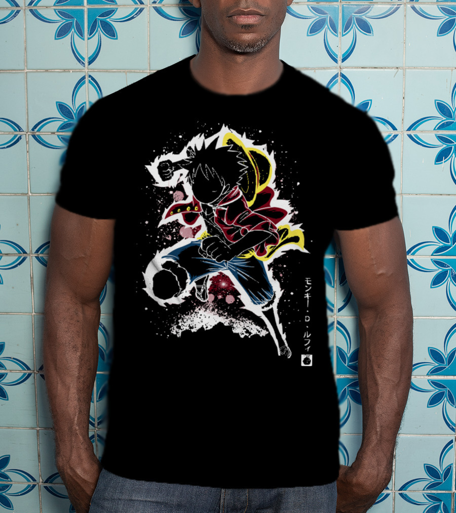 Monkey D. Luffy Straw Hat Splash T-Shirt
