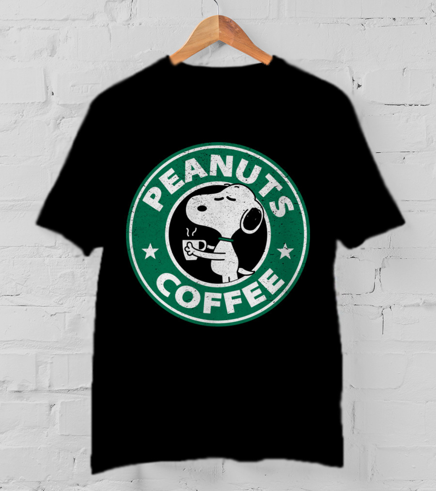 Peanuts Coffee Snoopy T-Shirt