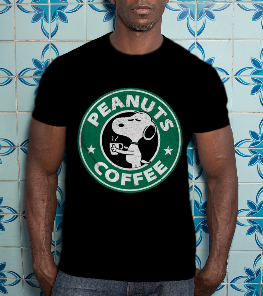 Peanuts Coffee Snoopy T-Shirt