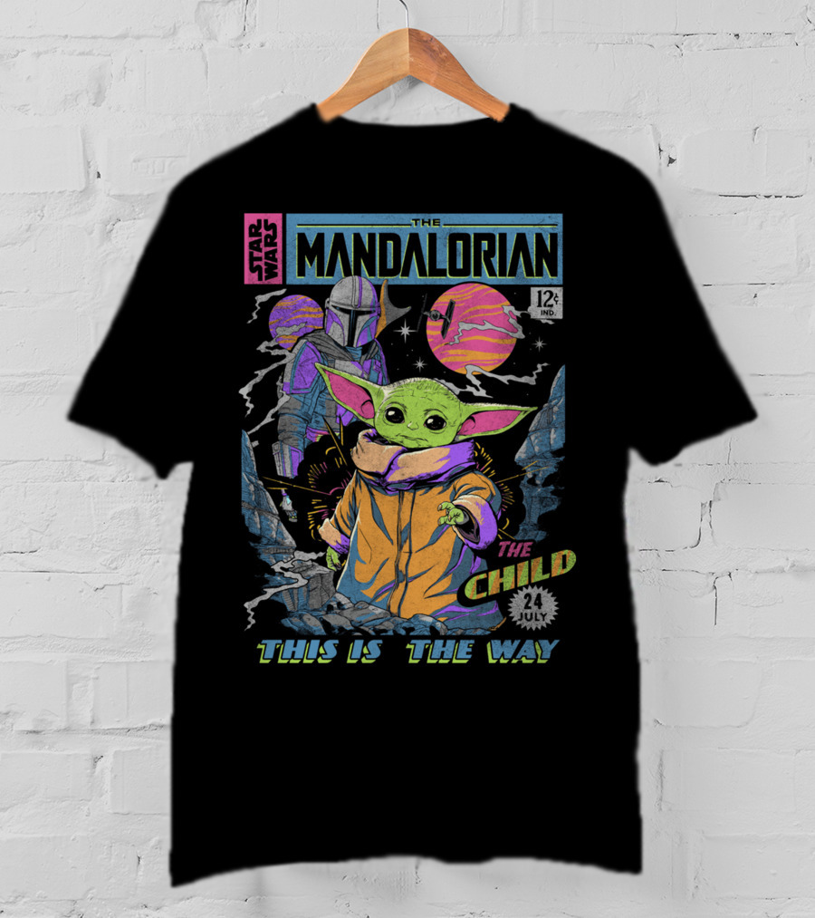 Star Wars The Mandalorian The Child This Is The Way 12 Cents Comic 24 July T-Shirt