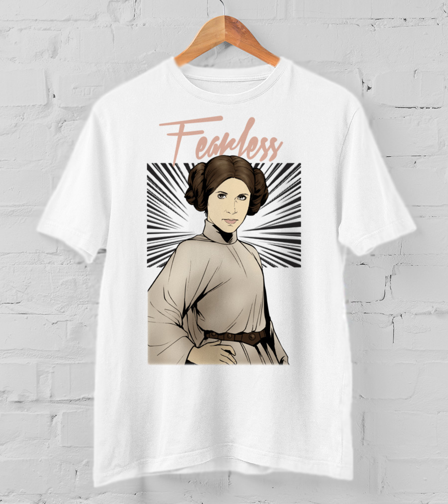 Fearless Princess Leia Iconic Starburst T-Shirt
