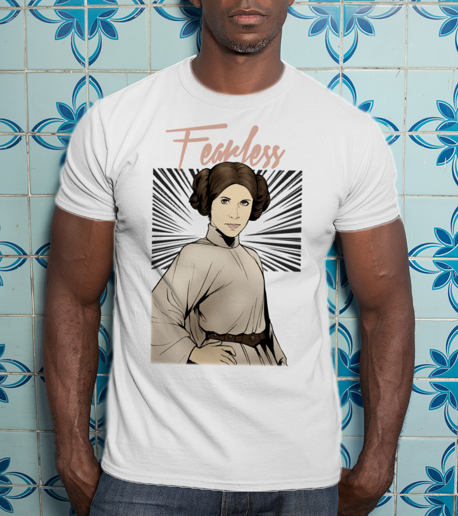 Fearless Princess Leia Iconic Starburst T-Shirt