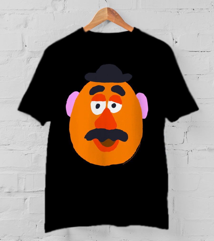 Mr. Potato Head Big Face Mustache Hat T-Shirt