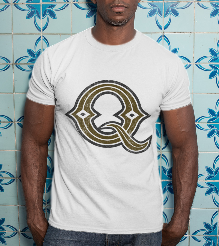 Barley Q Silhouette Emblem T-Shirt