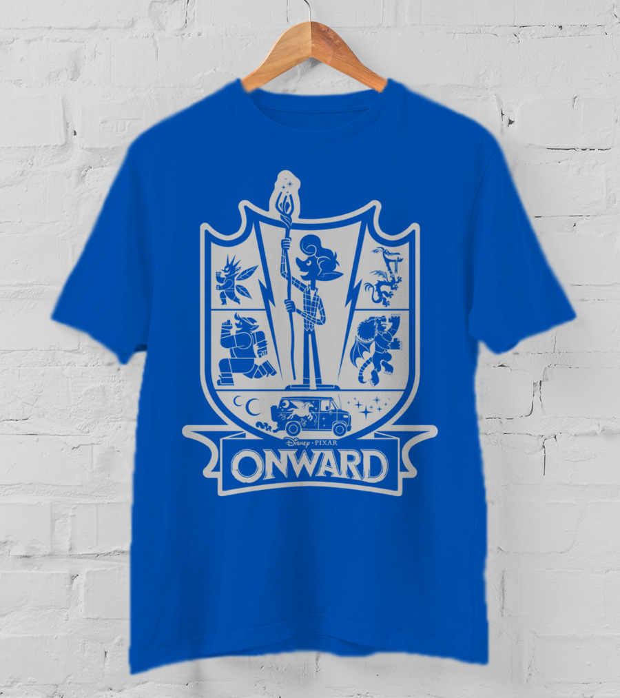 Disney Pixar Onward Magical Adventure Crest T-Shirt