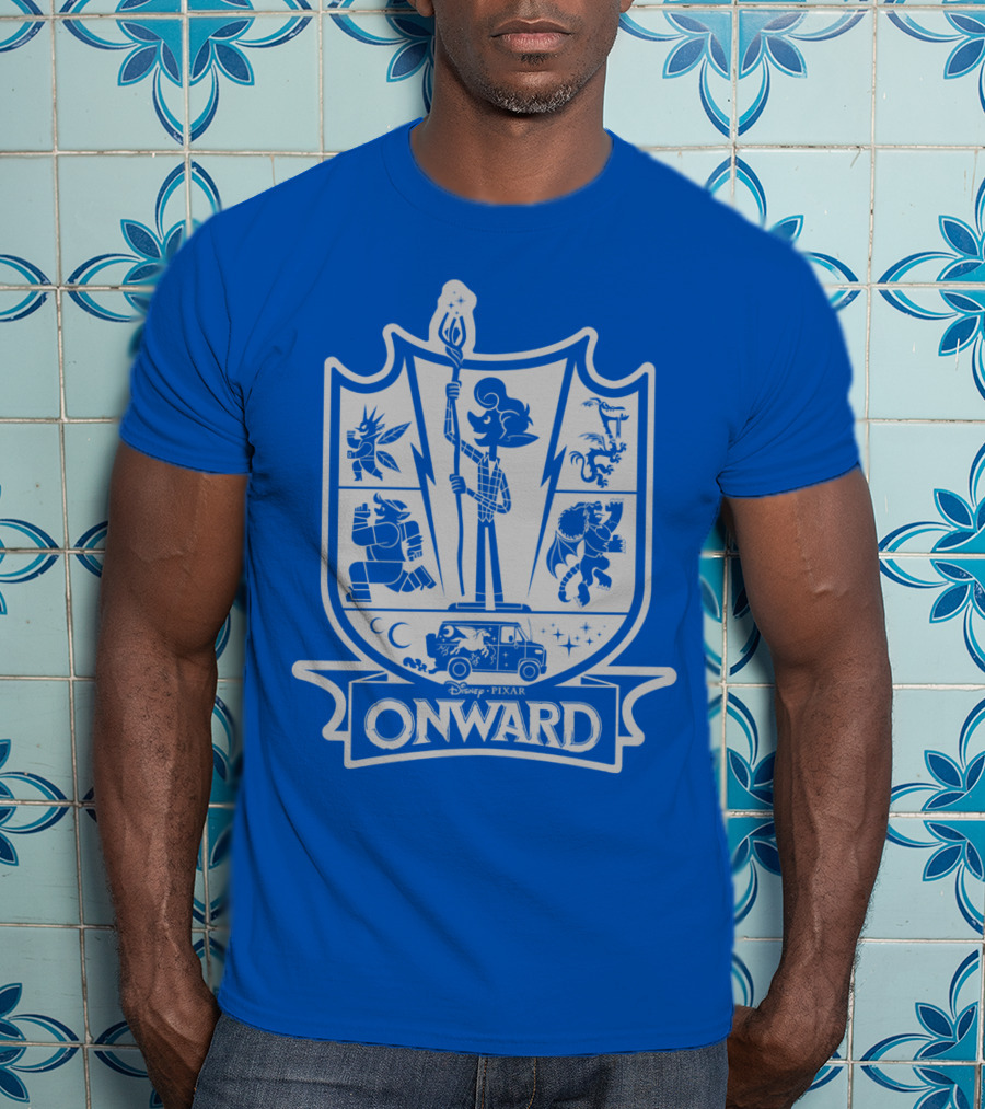 Disney Pixar Onward Magical Adventure Crest T-Shirt