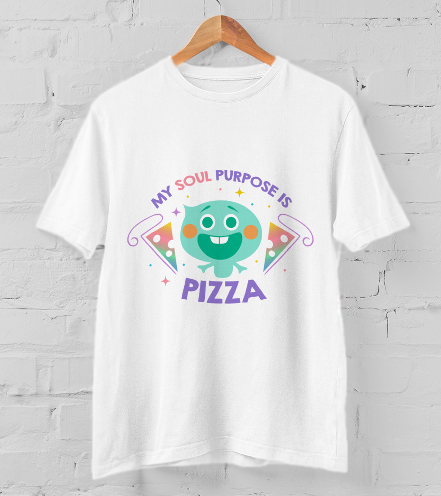 My Soul Purpose Is Pizza Pixar Soul T-Shirt