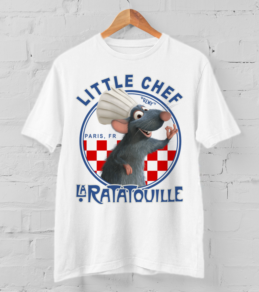 Little Chef Remy Paris Fr LA Ratatouille T-Shirt