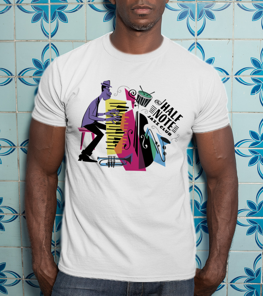 Pixar Soul Joe's Performance At Half Note Jazz Club T-Shirt
