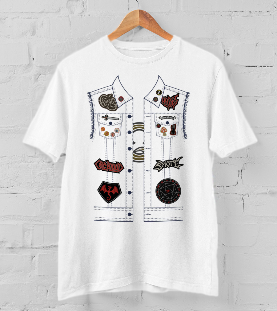 Barley Vest Swordcore Gauntlet Runes Hades Manticore Crossblood Smote Disney Pixar T-Shirt
