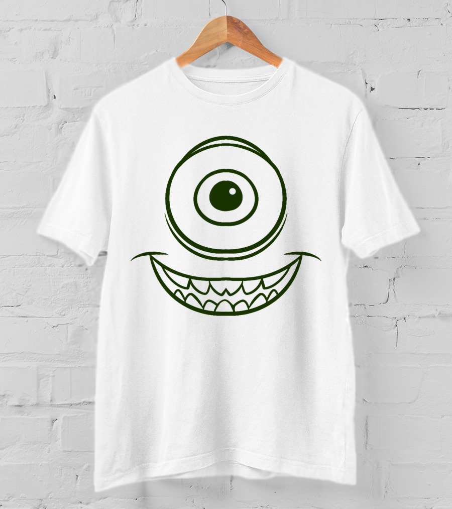 Mike Big Face Smiling Cyclops T-Shirt