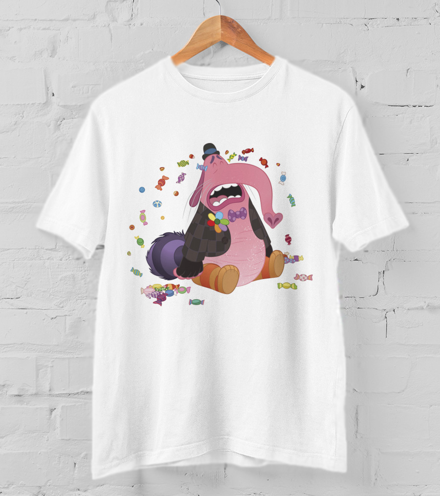 Bing Bong Candy Tears Inside Out Pixar Character Image T-Shirt