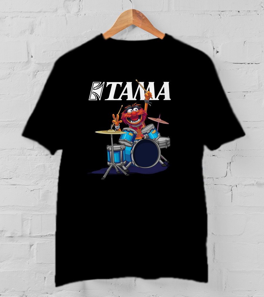 Tama Drum Muppets Character Drumming T-Shirt