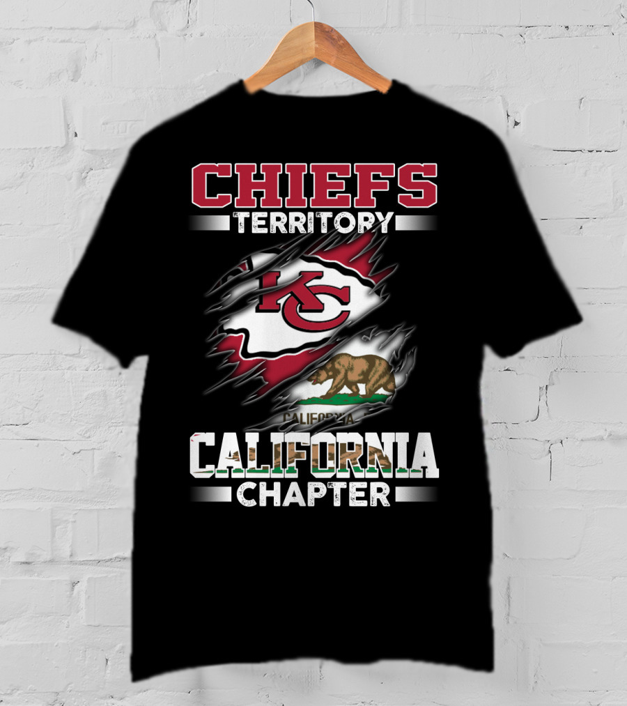 CHIEFS TERRITORY CALIFORNIA CHAPTER KC California Bear T-Shirt