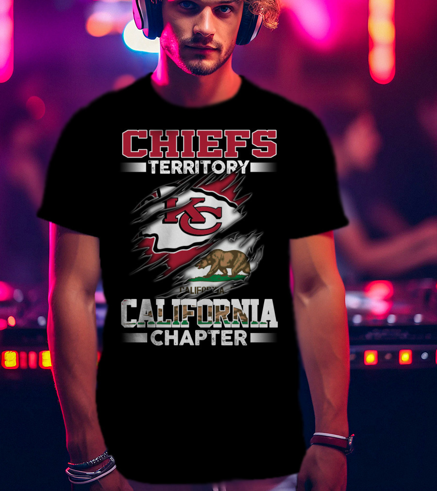CHIEFS TERRITORY CALIFORNIA CHAPTER KC California Bear T-Shirt