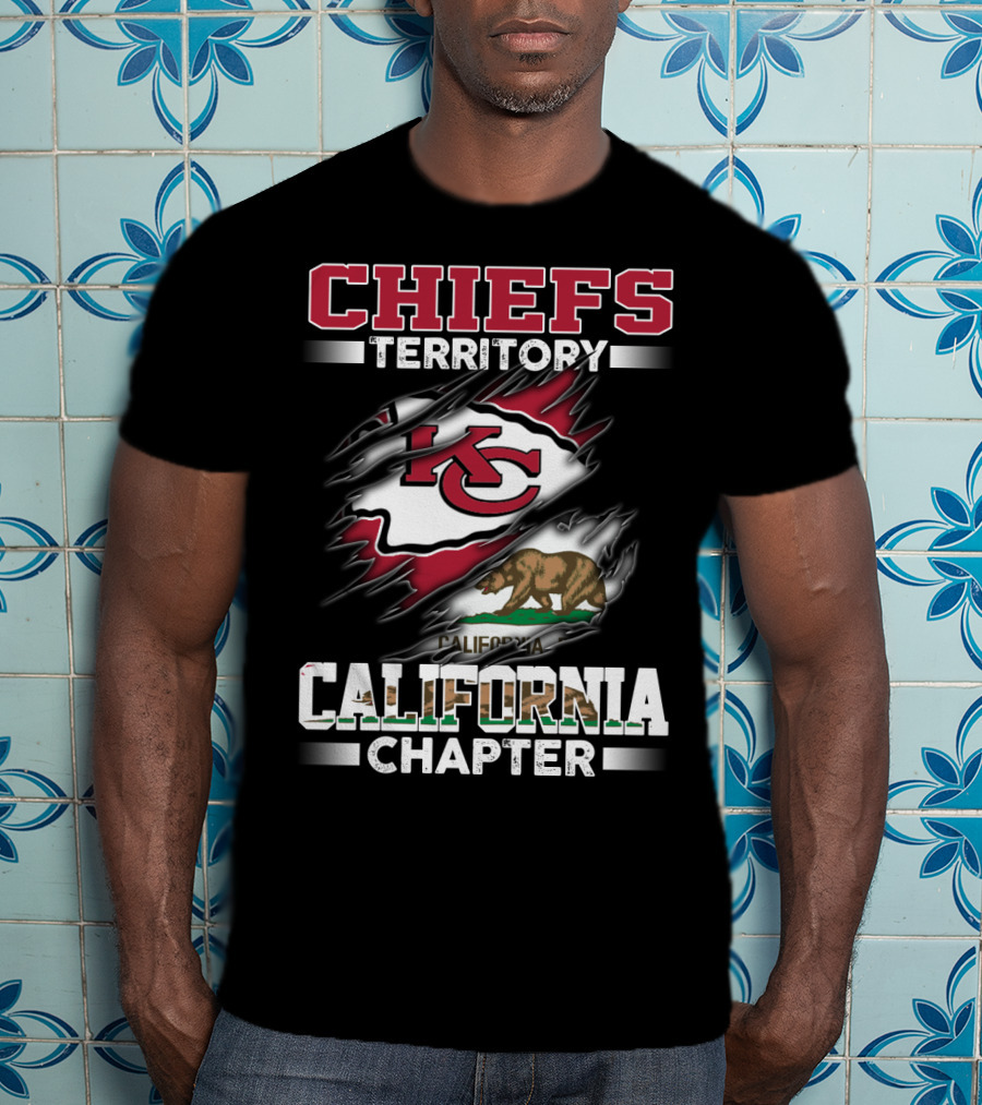 CHIEFS TERRITORY CALIFORNIA CHAPTER KC California Bear T-Shirt