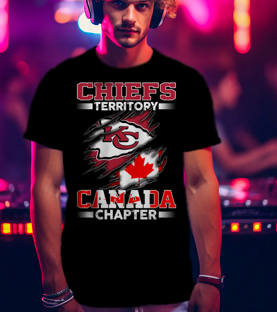 Chiefs Territory Kansas City Canada Chapter T-Shirt