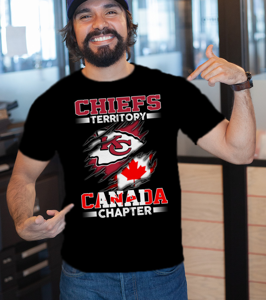 Chiefs Territory Kansas City Canada Chapter T-Shirt
