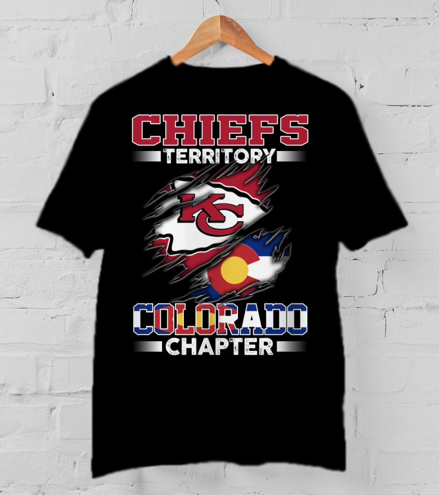 Chiefs Territory Kc Colorado Chapter T-Shirt