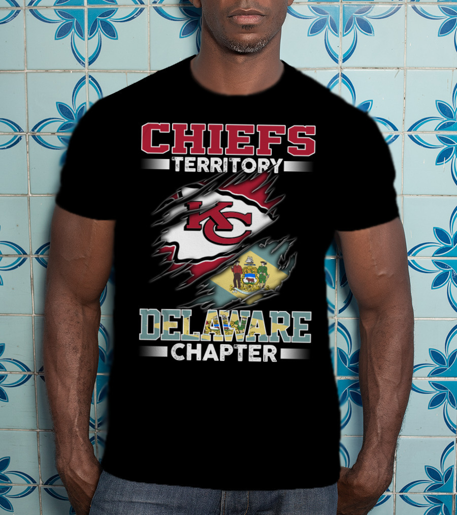Chiefs Territory DE Delaware Chapter Kc T-Shirt
