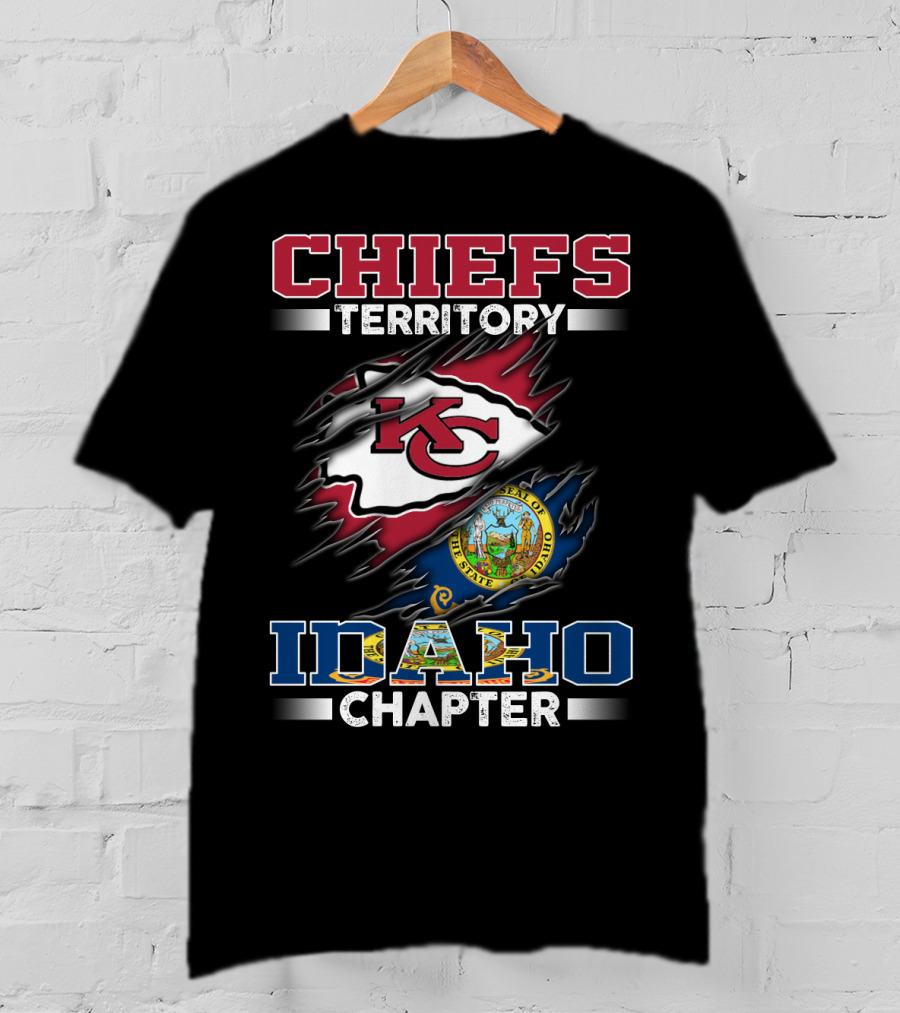 CHIEFS Territory Idaho Chapter Kansas City Flag Seal T-Shirt
