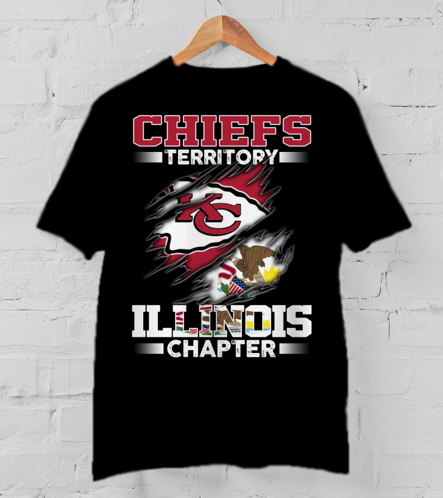 Chiefs Territory Kc Illinois Chapter T-Shirt