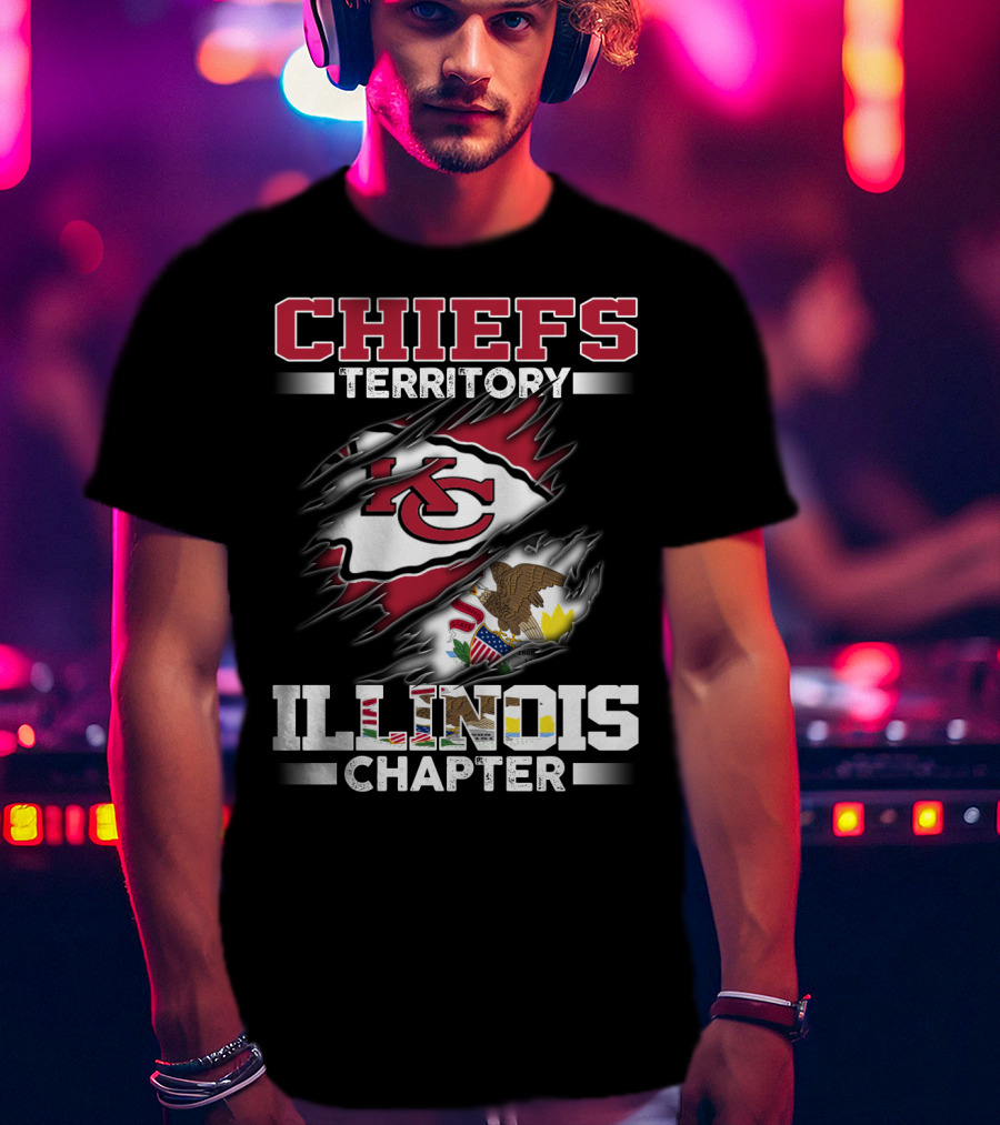 Chiefs Territory Kc Illinois Chapter T-Shirt