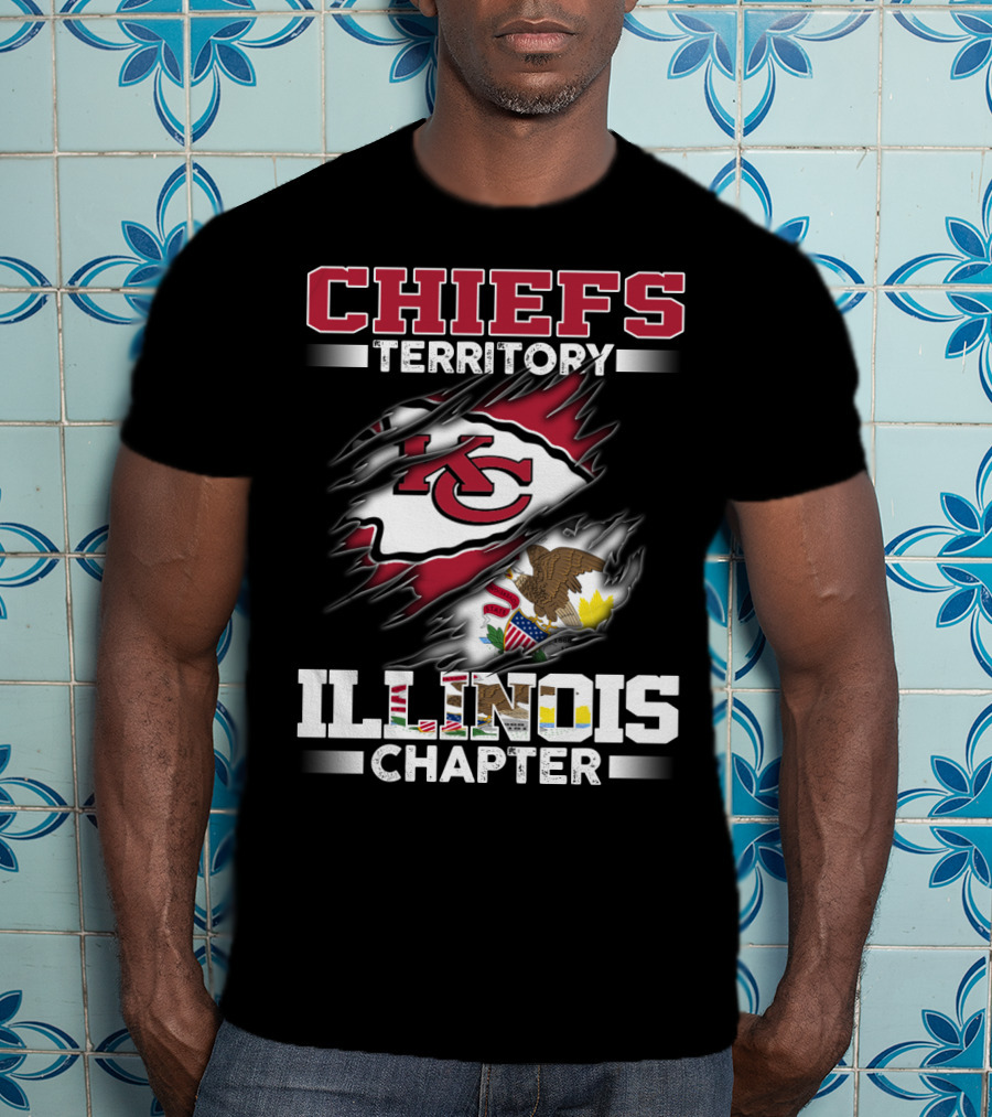 Chiefs Territory Kc Illinois Chapter T-Shirt