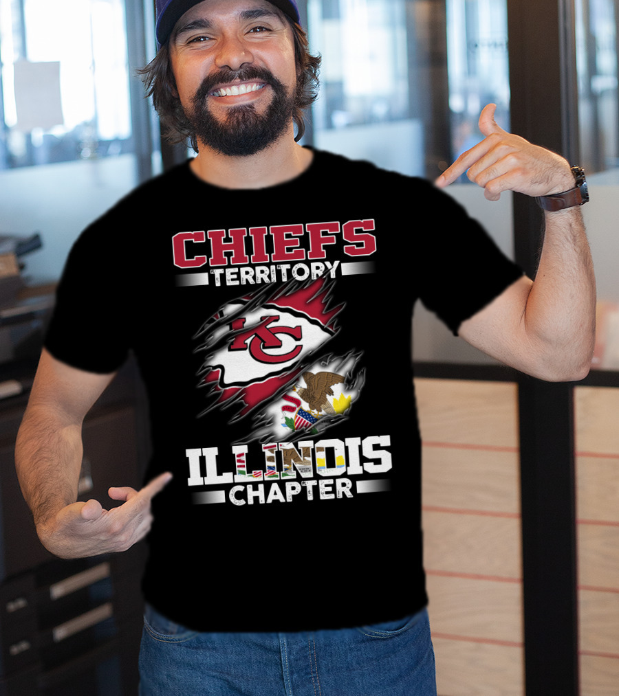 Chiefs Territory Kc Illinois Chapter T-Shirt