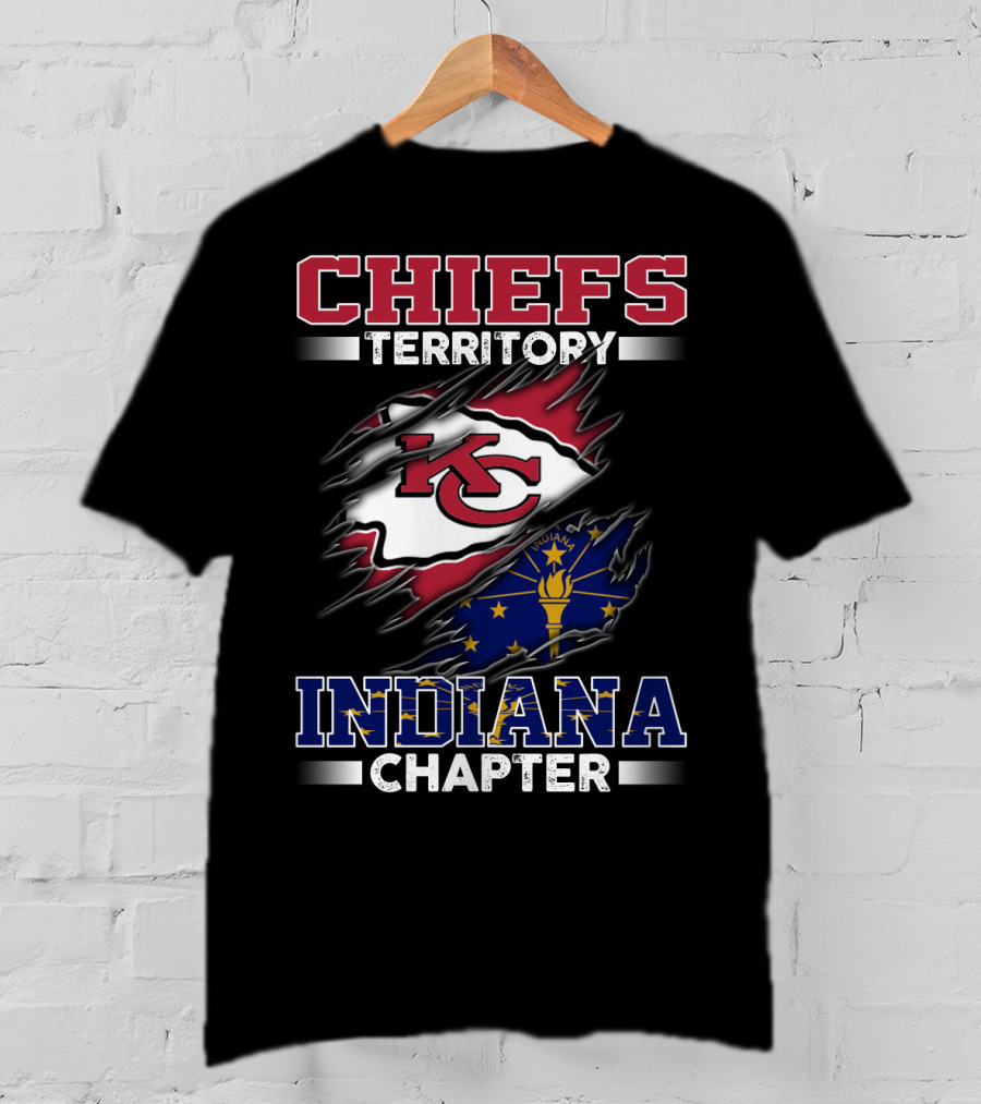 Chiefs Territory Kc Indiana Chapter T-Shirt