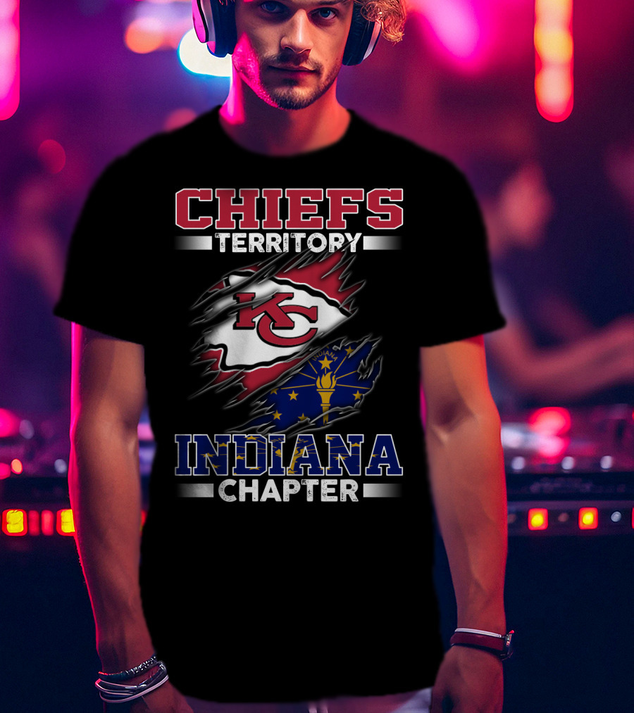 Chiefs Territory Kc Indiana Chapter T-Shirt