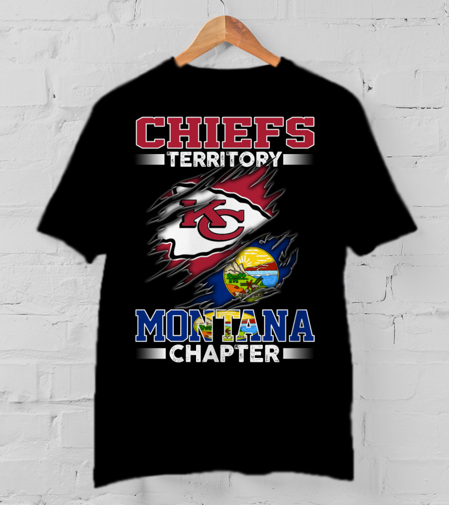 CHIEFS Territory Montana Chapter Kansas City T-Shirt