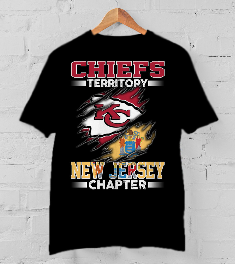 Chiefs Territory New Jersey Chapter T-Shirt