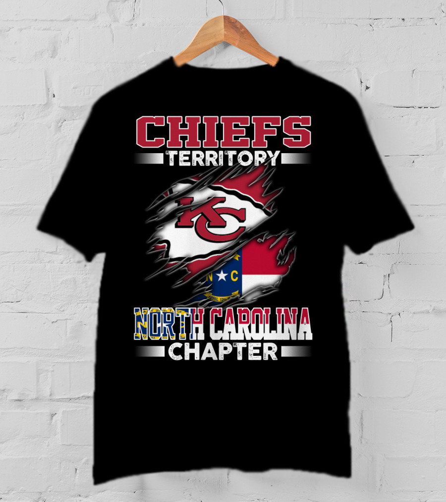 CHIEFS Territory KC North Carolina Chapter T-Shirt