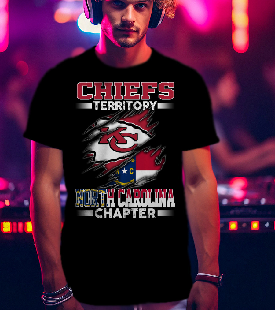 CHIEFS Territory KC North Carolina Chapter T-Shirt