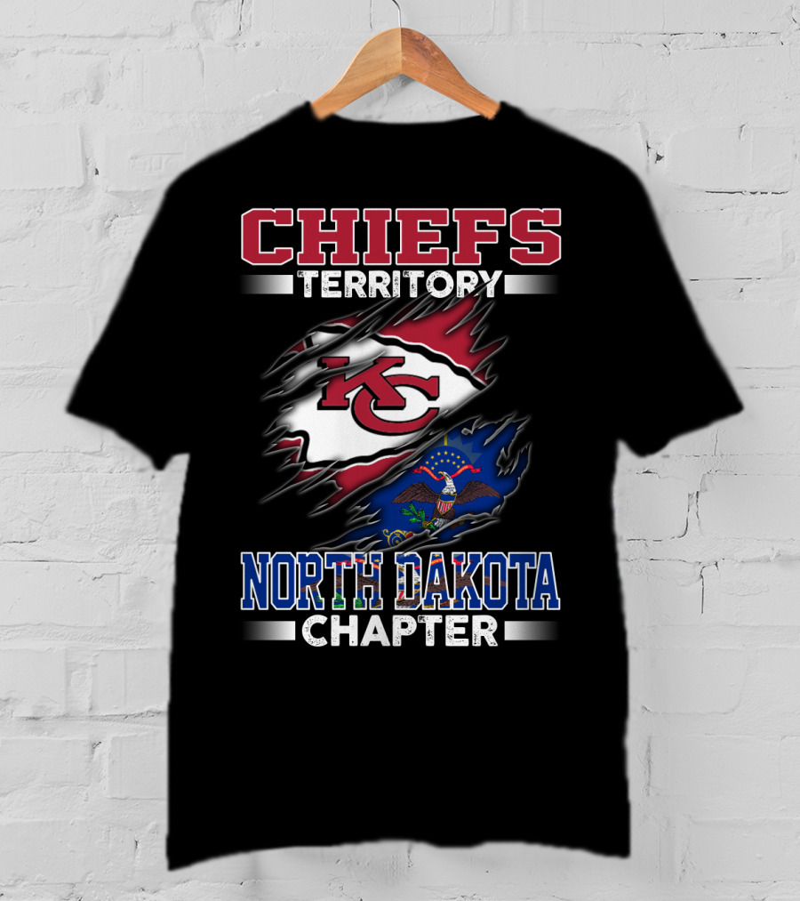 CHIEFS Territory Kansas City North Dakota Chapter T-Shirt