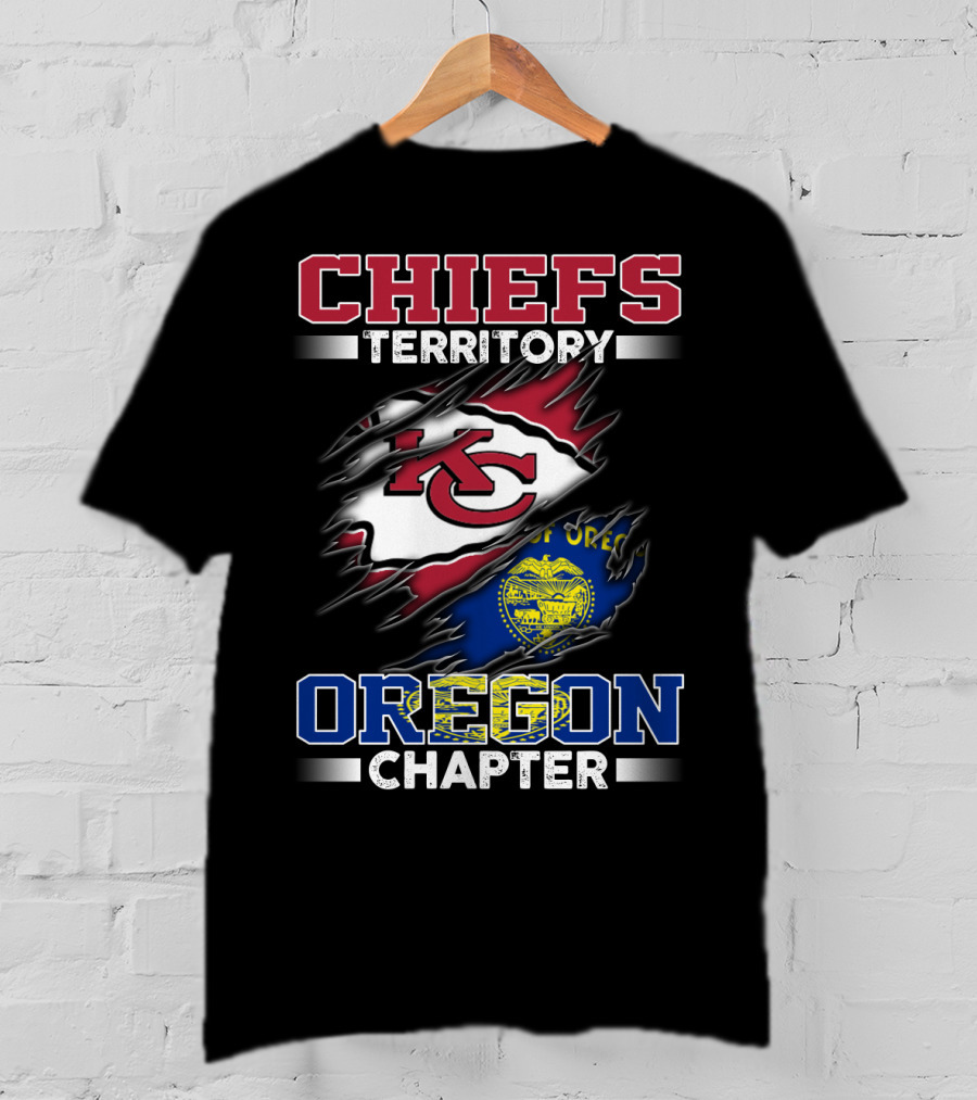 Chiefs Territory Kc Oregon Chapter T-Shirt